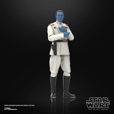 STAR WARS The Black Series Grand Admiral Thrawn, Ahsoka Collectible 6-Inch Action Figure - Image 9