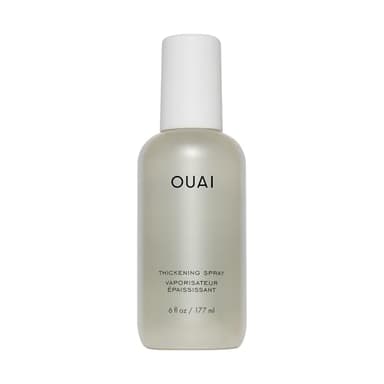 OUAI Hair Thickening Spray - Thickening & Volumizing Spray for Instantly Thicker, Fuller-Looking Hair - Protects, Strengthens & Repairs with Amaranth Peptide & Amino Acids (6 Fl Oz) - Image 1