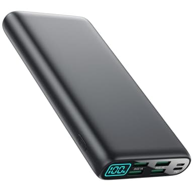 Portable Charger 38800mAh,LCD Display Power Bank,5 USB Outputs Battery Pack Backup, USB-C in&out Dual Input Phone Charging Compatible with iPhone 16/15/14/13 Pro/12,Android Samsung Galaxy Pixel Nexus - Image 1