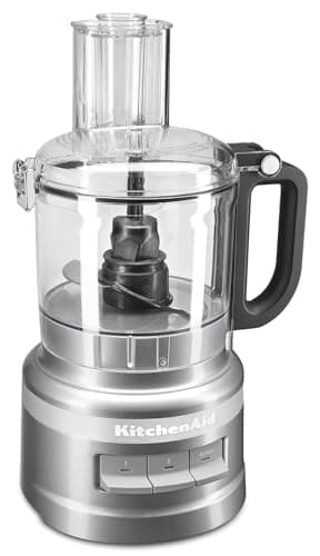 KitchenAid KFP0718CU 7-Cup Food Processor Chop, Puree, Shred and Slice - Contour Silver - Image 3