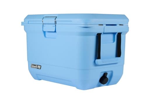 Coleman Pro Heavy-Duty 45qt Ultra-Light Premium Hard Cooler, Extra-Thick Insulation Keeps Ice up to 4 Days, 74-Can Capacity - Image 1