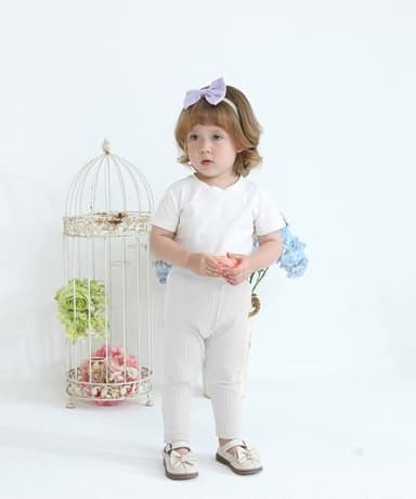 Fullfamous Baby Infant Girl Pants Cotton Ribbed 5 Pack Leggings Clothing Outfits Clothes Black/White/Navy/Pink/Mustard Yellow 6-12 Months - Image 4