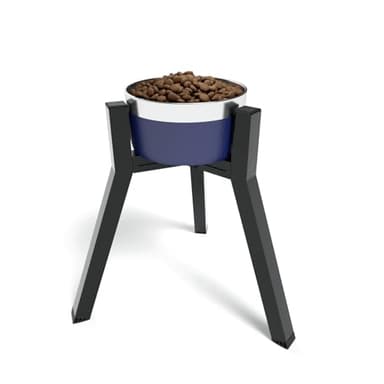 TIDANT Elevated Dog Bowls for Large and Extra Large Dogs, Adjustable Width Dog Bowl Stand for 7-10.6" Wide Bowls, Food and Water Feeder, 13.7 in Tall Single Holder (Bowl Not Included) - Image 1