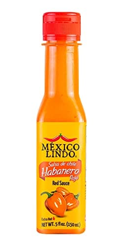 Mexico Lindo Hot Sauce Variety Pack | Includes One Red Habanero, One Green Habanero & One 7 Mares Hot Sauces | 5 Fl Oz Bottles (Pack of 3) - Image 2