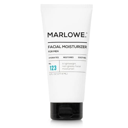 MARLOWE. No. 123 Facial Moisturizer 6 oz, Daily Face Lotion with Aloe Vera & Green Tea Extract, Hydrates, Nourishes, Restores & Soothes, Lightweight, Non-Greasy, Fresh Aloe Citron Scent - Image 1