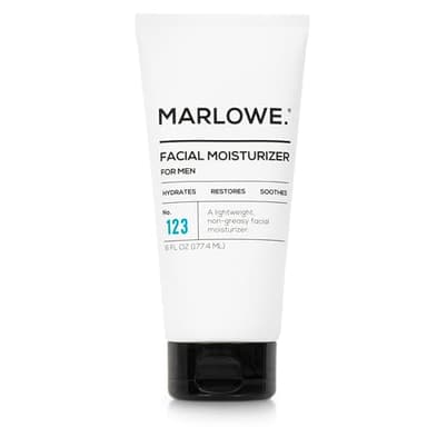 MARLOWE. No. 123 Facial Moisturizer 6 oz, Daily Face Lotion with Aloe Vera & Green Tea Extract, Hydrates, Nourishes, Restores & Soothes, Lightweight, Non-Greasy, Fresh Aloe Citron Scent - Image 1