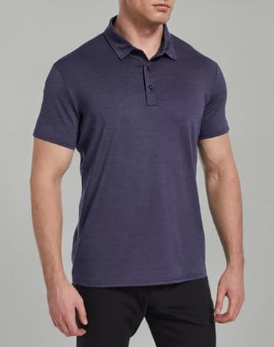 OYGSieg 6 Pack Mens Polo Shirts Performance Short Sleeve Golf Shirt Moisture Wicking Athletic Casual Collared T-Shirt SetA 2XL - Image 7