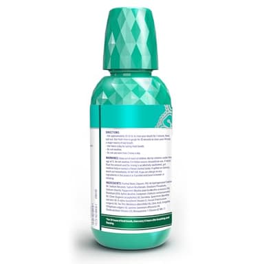 GuruNanda Fresh Breath Mouthwash, ADA-Accepted, Alcohol & Fluoride-Free, Sodium Chlorite, Essential Oils & Vitamins, 12-Hrs Fresh Breath, Wild Mint, 16 oz - 2 Pack - Image 9