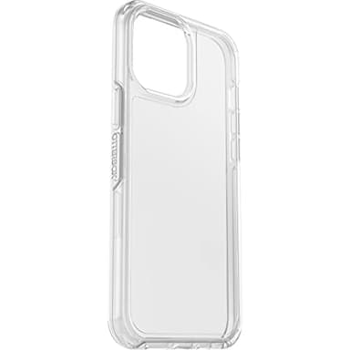 OtterBox iPhone 13 Pro Max & iPhone 12 Pro Max Symmetry Series+ Case - Clear, Ultra-Sleek, Snaps to MagSafe, Raised Edges Protect Camera & Screen - Image 1