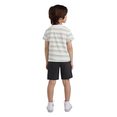 Hurley Soft Basic Cloud Slub T-Shirt and Shorts 2-Piece Outfit Set - Image 4