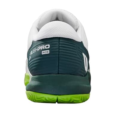 WILSON Men's Rush Pro Ace Sneaker, White/Ponderosa Pine/Jasmine Green, 7.5 - Image 5