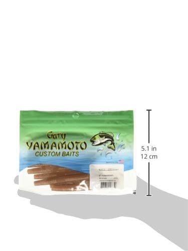Yamamoto 4" SENKO CINNAMON BROWN (10 PACK) - Image 3