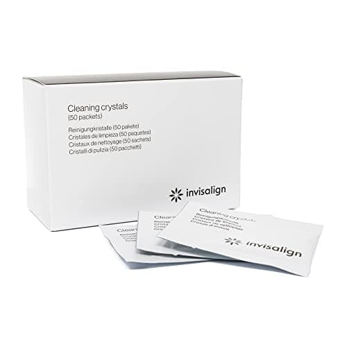 INVISALIGN Cleaning Crystals for Clear Aligners and Retainers, (50 Packets) - Image 1