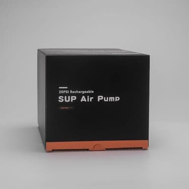 AIRBANK Paddle Board Pump Electric 20PSI The Puffer Pro, Portable SUP Pump, Dual-Stage Inflation & Auto-Off Air Pump for Stand up Paddle Boards, Kayak, Inflatables, Boats, Tent, Mattress, Kite Wings - Image 11