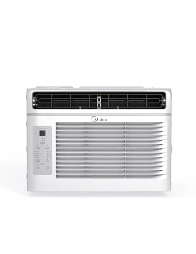 Midea 5,000 BTU EasyCool Window Air Conditioner - Cool up to 150 Sq. Ft. with Easy-to-Use Mechanical Controls and Reusable Filter, Perfect for Small Bedroom, Living Room, Home Office - Image 1
