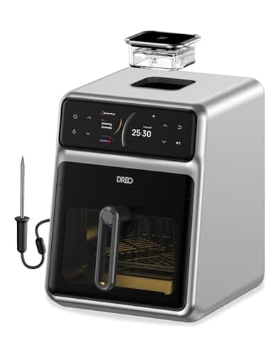 Dreo ChefMaker Combi Fryer, Cook like a pro with just the press of a button, Smart Air Fryer Cooker with Cook probe, Water Atomizer, 3 professional cooking modes, 6 QT - Image 1