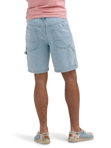Lee Men's x HEYDUDE 9" Carpenter Short, Light Railroad Wash - Image 2