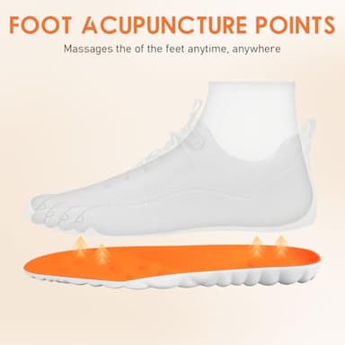 Steppers Massage Insoles for Men Women, 4D Cloud Memery Foam Steppers Insole with Arch Support, Suitable for Relieve Foot Fatigue (Men 10-11) - Image 4