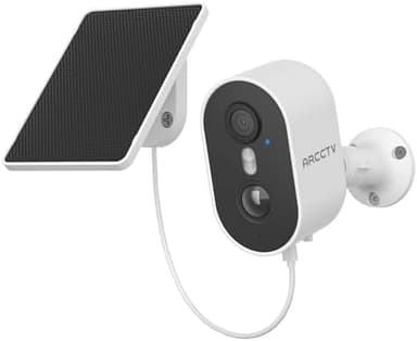 Security Camera Wireless Outdoor, 4MP Recharge Battery Powered WiFi Camera with Solar Panel, Motion Detection, Color Night Vision, 2-Way-Audio, 2.4G/5G Dual Band WiFi - Image 3