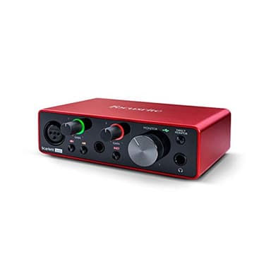 Focusrite Scarlett Solo 3rd Gen USB Audio Interface for Guitarists, Vocalists, Podcasters or Producers to record and playback studio quality sound - Image 2