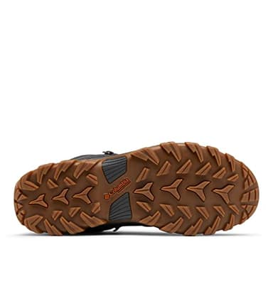 Columbia Men's Newton Ridge Plus II Suede Waterproof, 2024 Dark Grey/Gold Amber, 9.5 - Image 5