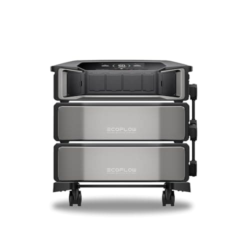 EF ECOFLOW 12kWh Power Station: DELTA Pro Ultra with Extra Battery, 120/240V 7200W AC Output, Lifepo4 Home Battery Backup Expandable to 90kWh, Solar Generator for Home Use, Emergency, Camping, RV - Image 1