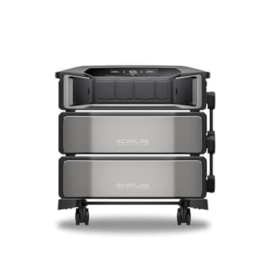 EF ECOFLOW 12kWh Power Station: DELTA Pro Ultra with Extra Battery, 120/240V 7200W AC Output, Lifepo4 Home Battery Backup Expandable to 90kWh, Solar Generator for Home Use, Emergency, Camping, RV - Image 1