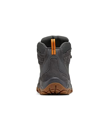 Columbia Men's Newton Ridge Plus II Suede Waterproof, 2024 Dark Grey/Gold Amber, 9.5 - Image 4