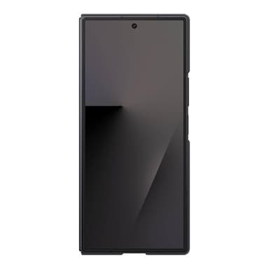Samsung Galaxy Z Fold7 Silicone Phone Case, Protective Cover with Stand, Secure Grip, Soft, Comfortable Design, US Version, Black - Image 3