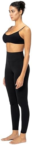 Sunzel Sunzfly Leggings for Women with Tummy Control High Waisted Yoga Pants 7/8 Length for Workout (Black, Medium) - Image 7