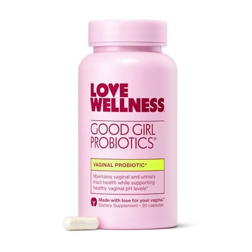 Love Wellness Good Girl Probiotics | Women’s Vaginal Health & pH Balance Supplement | 9-Strain Probiotic for Urinary Tract, Yeast, Odor & Immune Support | Gluten-Free | 30 CT, 30-Day Supply - Image 1