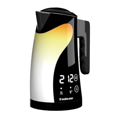 1.25L Cute Penguin Electric Kettle with Temperature Control,2H Keep Warm, Double Wall Cool-Touch,1200W Quiet Boil, BPA-Free,Cordless - Electric Tea Kettle for Home, Office, Kids (Black) - Image 1