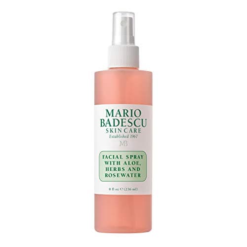 Mario Badescu Facial Spray with Aloe, Herbs and Rose Water for All Skin Types, Face Mist that Hydrates, Rejuvenates & Clarifies, 8 FL OZ - Image 1