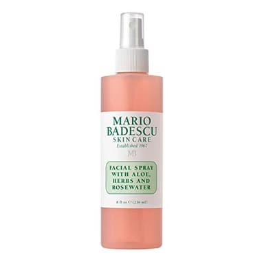 Mario Badescu Facial Spray with Aloe, Herbs and Rose Water for All Skin Types, Face Mist that Hydrates, Rejuvenates & Clarifies, 8 FL OZ - Image 1