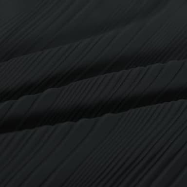 PJ PAUL JONES Mens Short Sleeve Polo Shirts Lightweight Textured Polo Shirts for Summer Black - Image 5