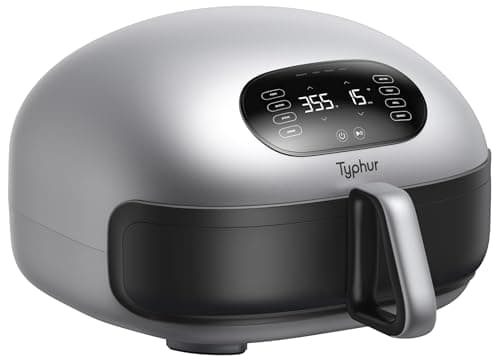 Typhur Dome 2 Air Fryer, Extra Large Airfryer with Superior Airflow, Self-cleaning Smart Digital Fryer with PFAS free Basket for Quick Easy Meals, Fits a 12" Pizza or 4-Slice Toast - Image 1