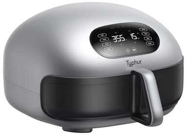 Typhur Dome 2 Air Fryer, Extra Large Airfryer with Superior Airflow, Self-cleaning Smart Digital Fryer with PFAS free Basket for Quick Easy Meals, Fits a 12" Pizza or 4-Slice Toast - Image 1
