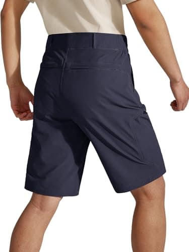 FREEKITE Tactical Cargo Shorts for Men Quick-Dry Waterproof - Lightweight Work Shorts with 7 Pockets,Durable Hiking Outdoor Short,Moisture Wicking Stretch Travel Short(Blue 36W/10L) - Image 3