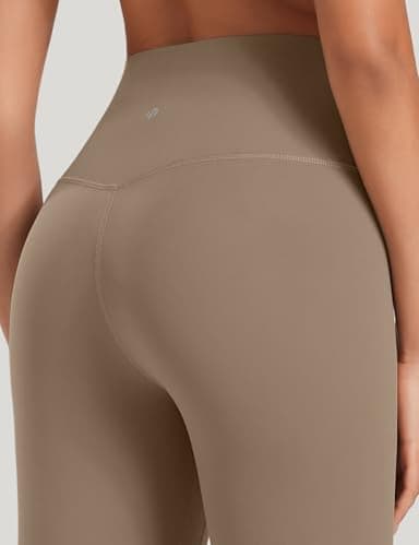 HeyNuts Workout Pro Athletic High Waisted Yoga Leggings for Women, Buttery Soft Workout Pants Compression 7/8 Leggings with Inner Pockets Carbon Dust_25''S(4/6) - Image 5