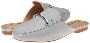 Amazon Essentials Women's Buckle Mule, Grey, 7.5 Wide - Image 7