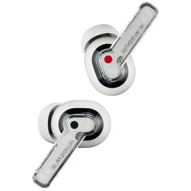 Nothing Ear (a) Wireless Earbuds, 45dB Hybrid Noise Cancelling Earbuds, Hi-Res Audio, Advanced Equaliser, Dual Connect, 6 Mics, 42.5H Playtime Ear Buds Wireless Bluetooth, White - Image 2