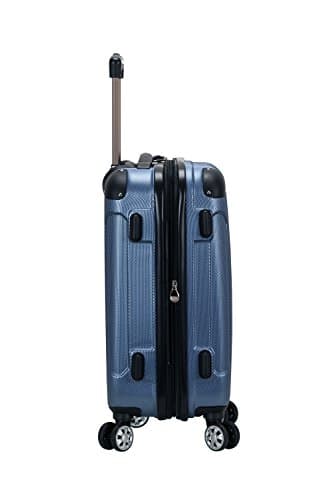 Rockland London Hardside Expandable Luggage with Spinner Wheels, Blue, Carry-On 20-Inch - Image 3