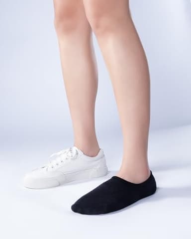 IDEGG Women and Men No Show Socks Low Cut Anti-slid Athletic Running Novelty Casual Invisible Liner Socks - Image 2