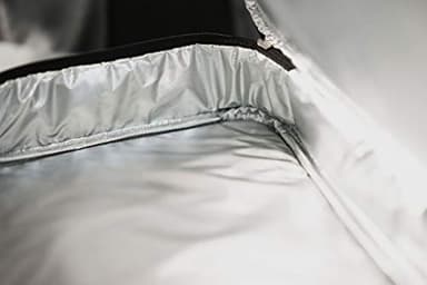 Stack Store Plus More Insulated Casserole Carrier for Hot or Cold Food, Lasagna Holder for Picnic, Potluck, Cookout - Fits 9” x 13” and 11” x 15” Baking Dish – Expandable Double Thermal Bag in Gray - Image 8