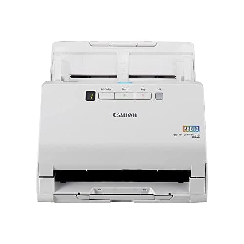Canon imageFORMULA RS40 - Photo and Document Scanner, Auto Document Feeder, Windows and Mac, Scans Old and New Photos in Varying Sizes, USB Interface - Image 1