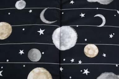 Beddy's Space Theme Durable Zipper Bedding for Kids, Bed in a Bag, Black Sheets and Universe Galaxy Comforter with Stars & Solar System, Includes Pillowcase and Sham, Easy to Make and Wash - Image 8