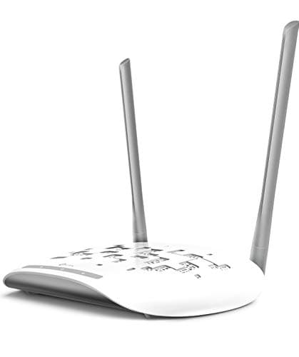 TP-Link WiFi Access Point TL-WA801N, 2.4Ghz 300Mbps, Supports Multi-SSID/Client/Bridge/Range Extender, 2 Fixed Antennas, Passive PoE Injector Included - Image 1
