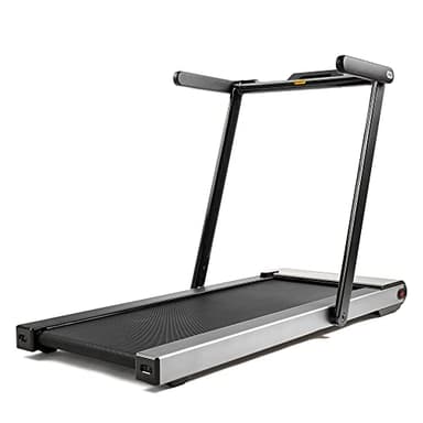 Sunny Health & Fitness Asuna Space Saving Treadmill, Motorized with Low Profile, Speakers & Slim Folding - 8730,Black - Image 2