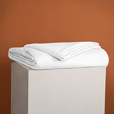 LLanCL Cooling Blankets for Hot Sleepers - Cool Like Ice Cream Lightweight Blanket for Summer with Double Side Cold, Cooling Comforter, Quilt, Fabric for Bed (Twin Size 59" x 79" White) - Image 5