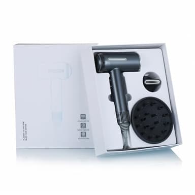 Hair Dryer,7 Temps&31 Modes.Intelligent Temperature Control,LCD Display,Self-Cleaning Mode,Facial Care Mode.1600W Ionic Blow Dryer.Low Noise Thermo-Control Hair Dryer with Diffuser and Nozzle - Image 7